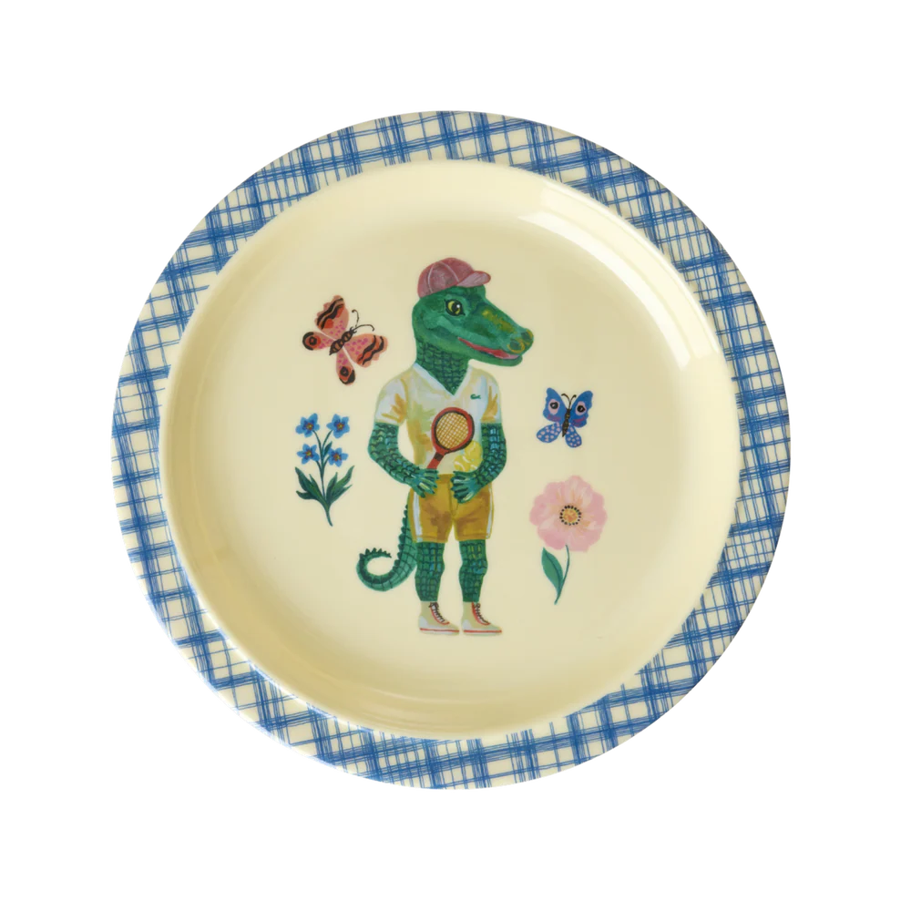 Παιδικό Πιάτο μελαμίνης Nathalie Lété  Blue Rice