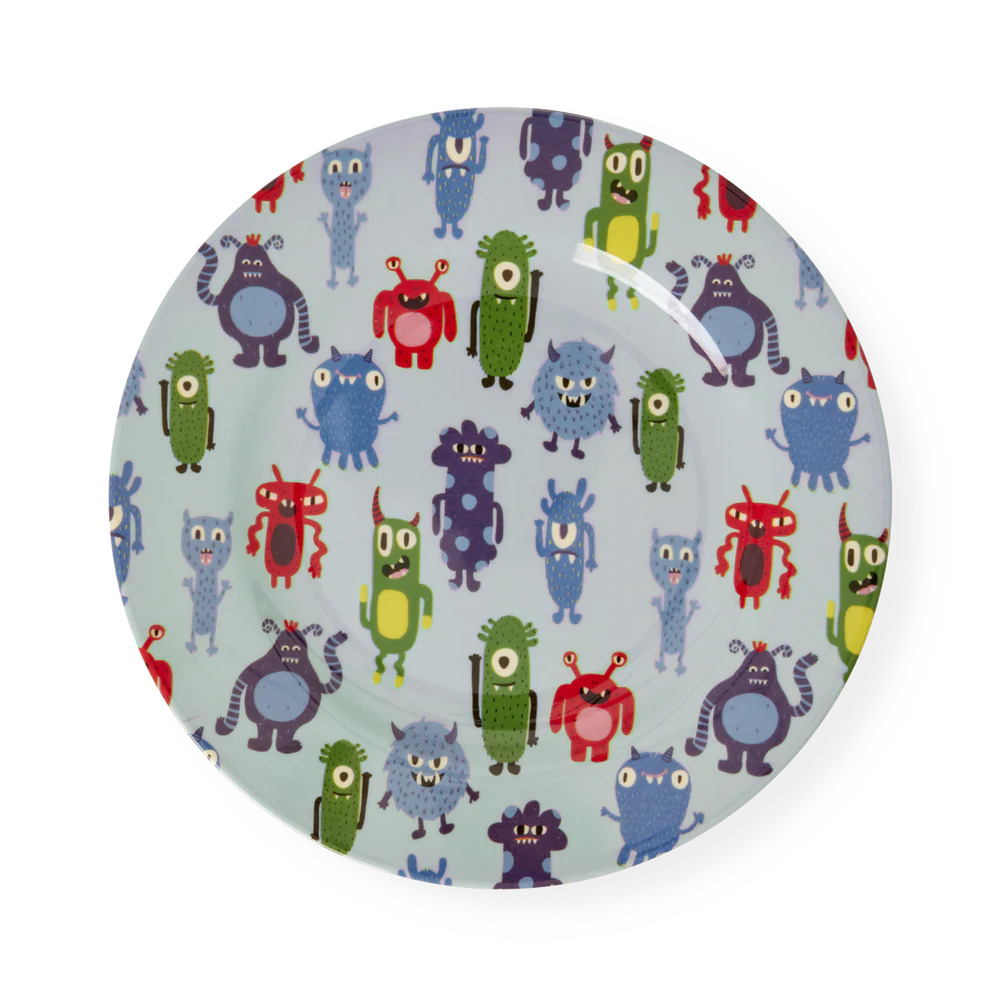 Παιδικό πιάτο μελαμίνης Τερατάκια Rice
