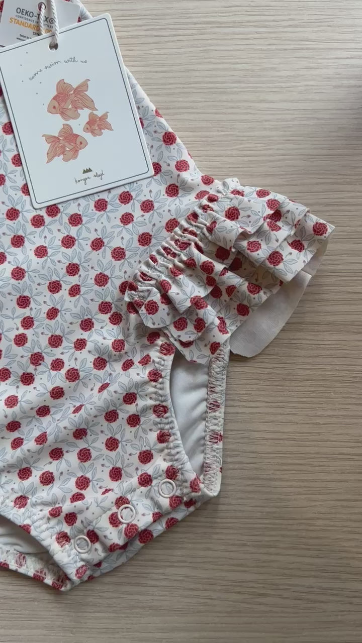 Παιδικό μακρυμάνικο ολόσωμο μαγιό Mimi Fleur 6M-10Y Konges Slojd