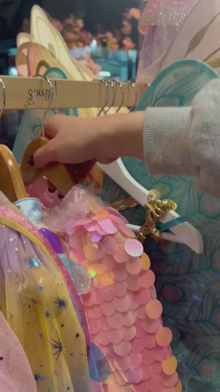 Disco sequins cape from 3 to 10 Years