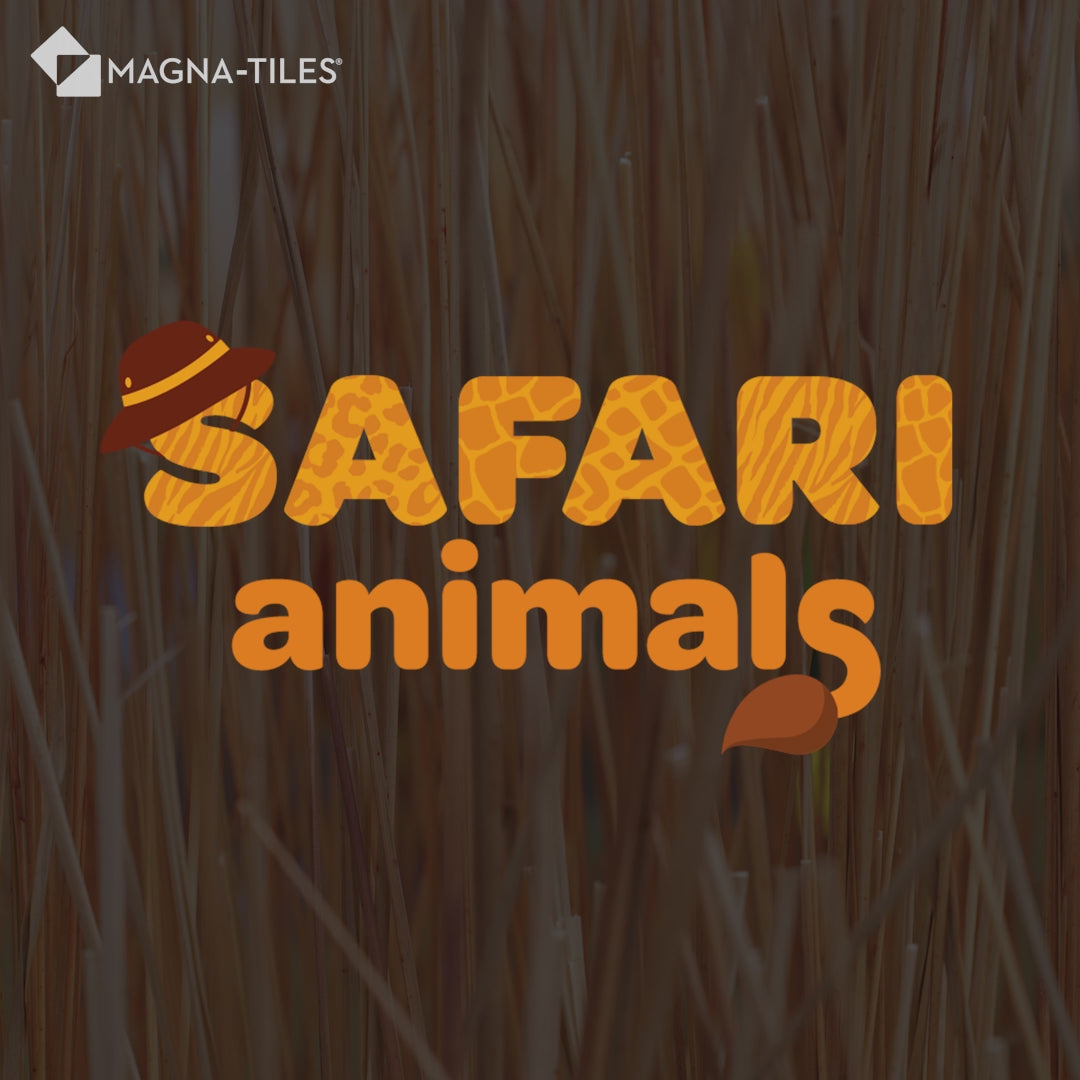 Μαγνητικά Πλακίδια Magna-Tiles Safari Animals 25τμχ 20925