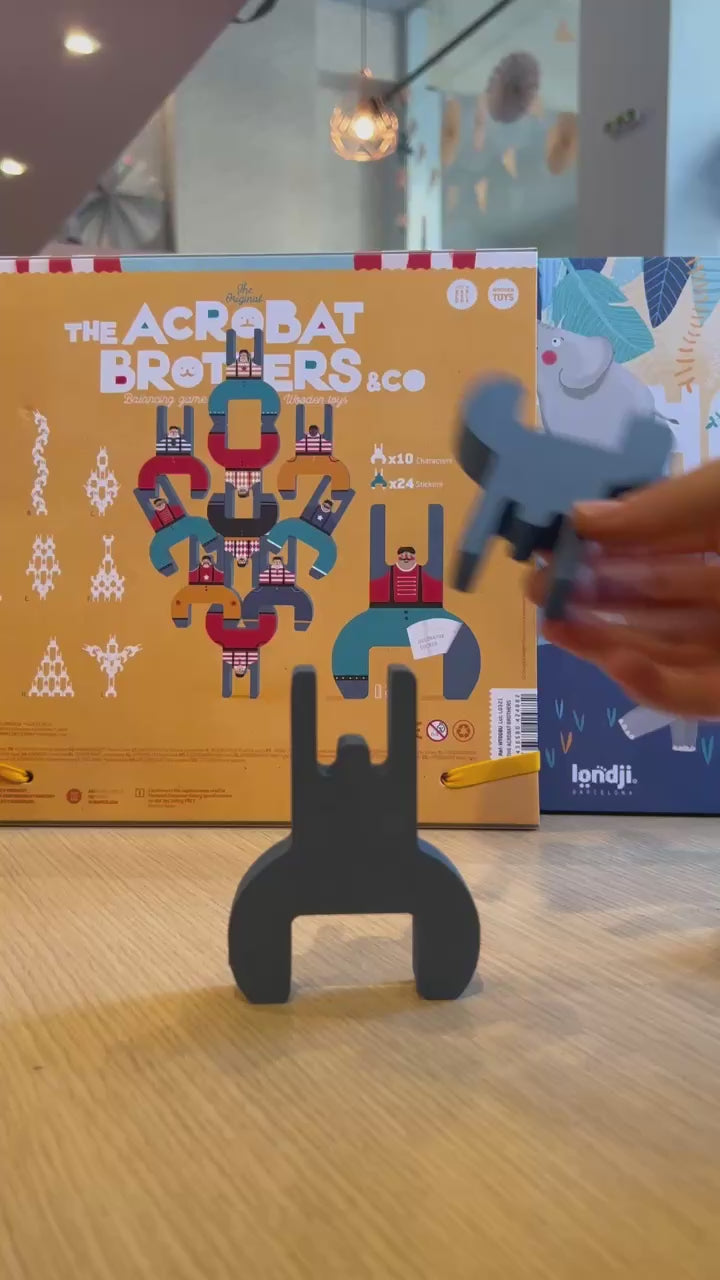 Wooden balance toy Acrobats 3+ years - Londji