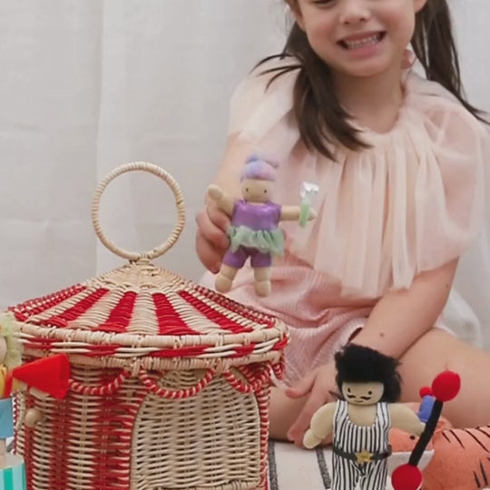 Παιδική κούκλα Ακροβάτης Adara 13 cm 3+ ετών