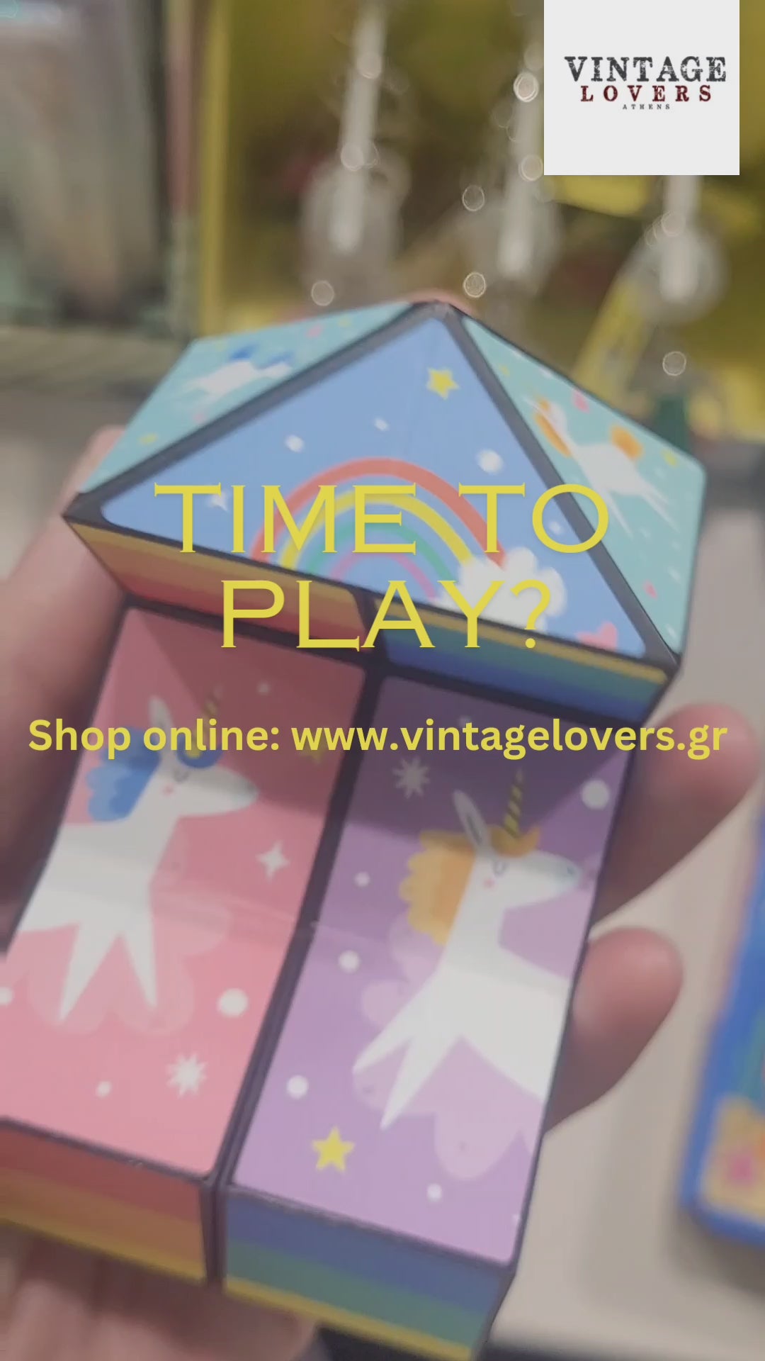 Magic Puzzle Cube Unicorn 6+