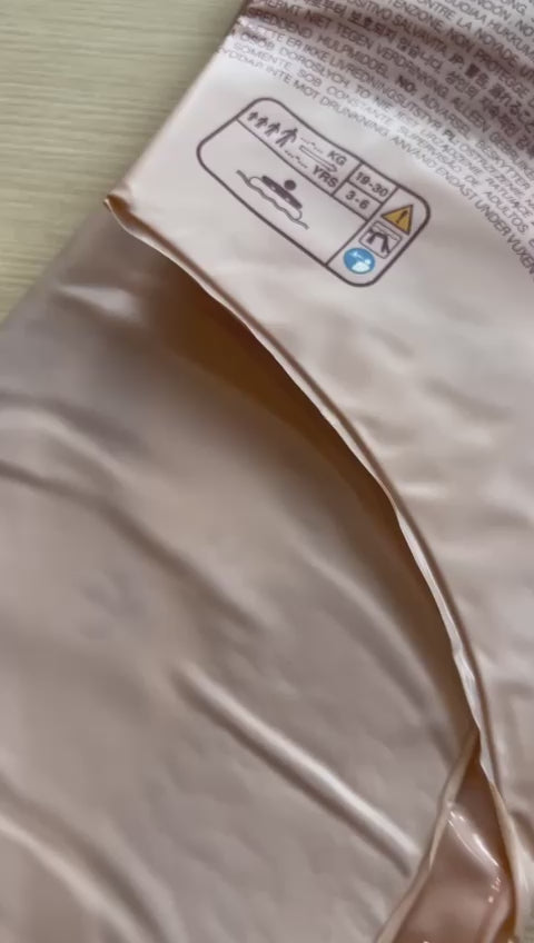 Παιδικό διαφανές σωσίβιο με confetti Blush 3ετών+ 100cm Konges Slojd