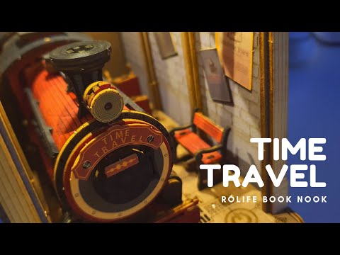 Rolife Time Travel DIY Book Nook Shelf Insert TGB04