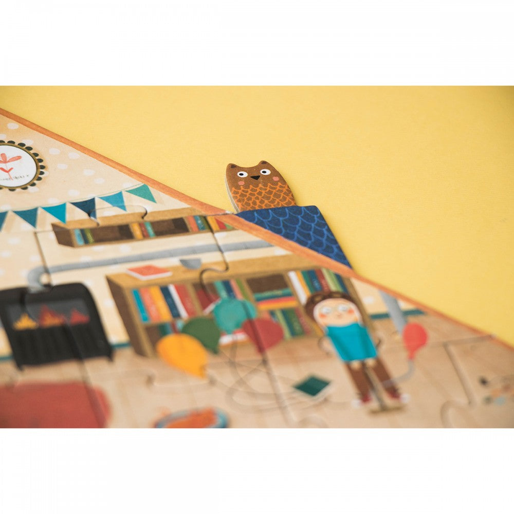 Kid's reversible puzzle Welcome to my Home-Londji 36pcs 4+ years