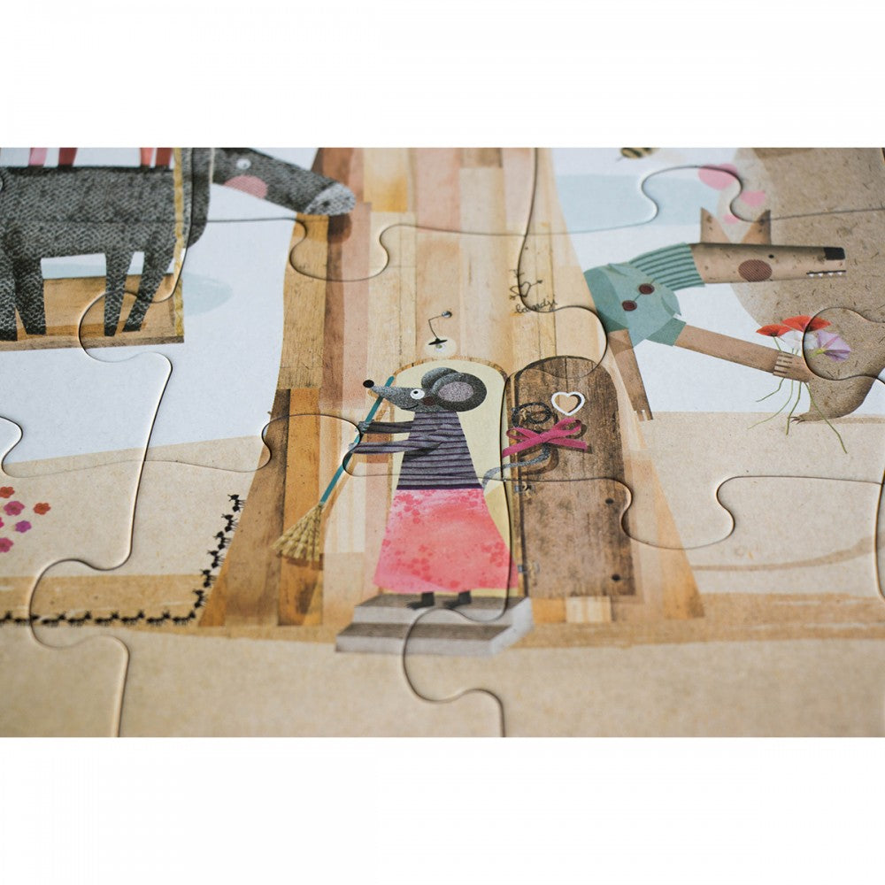 50-Piece reversible puzzle My Tree - Londji