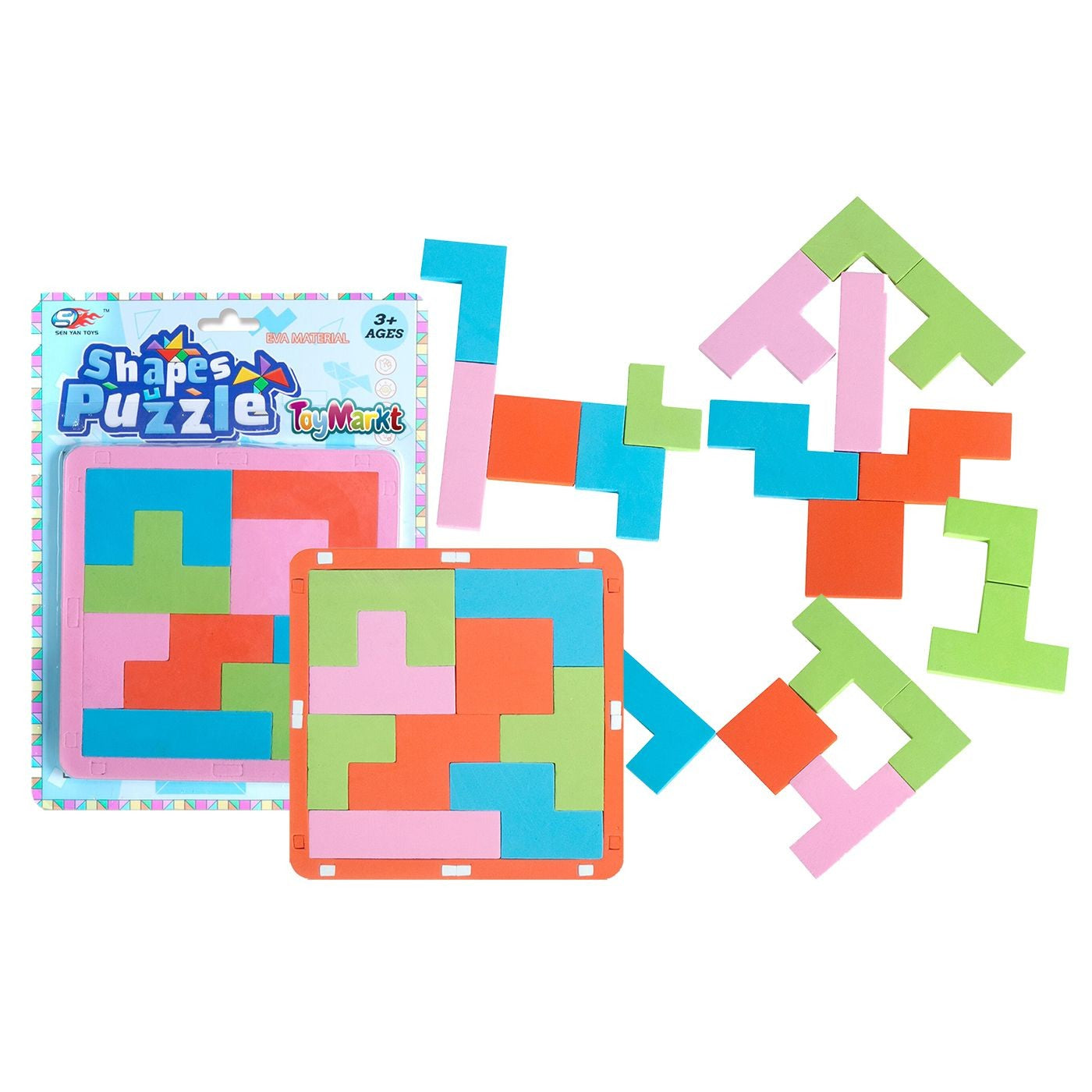 Παιδικό puzzle Tetris Eva 18x24x1.5cm