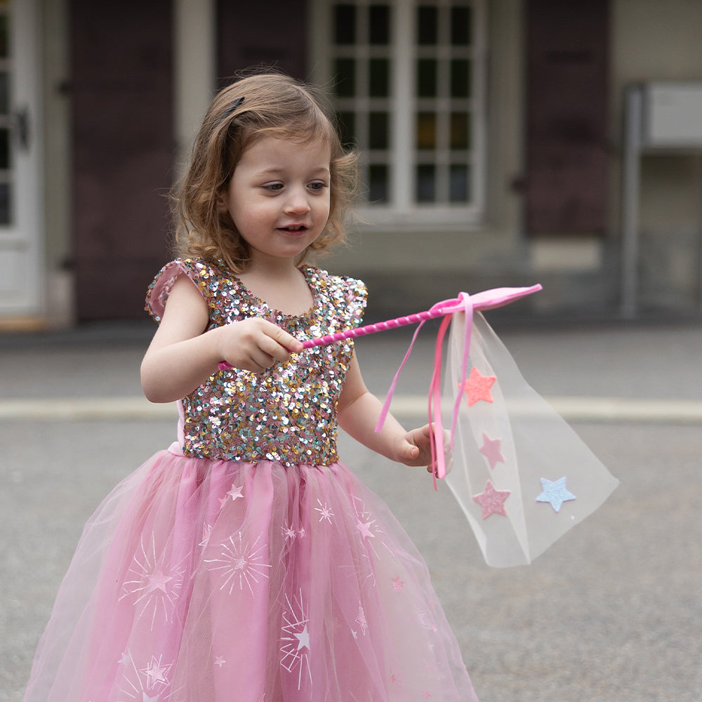 Παιδικό ραβδάκι Αστέρι με τούλι και γκλίτερ Great Pretenders