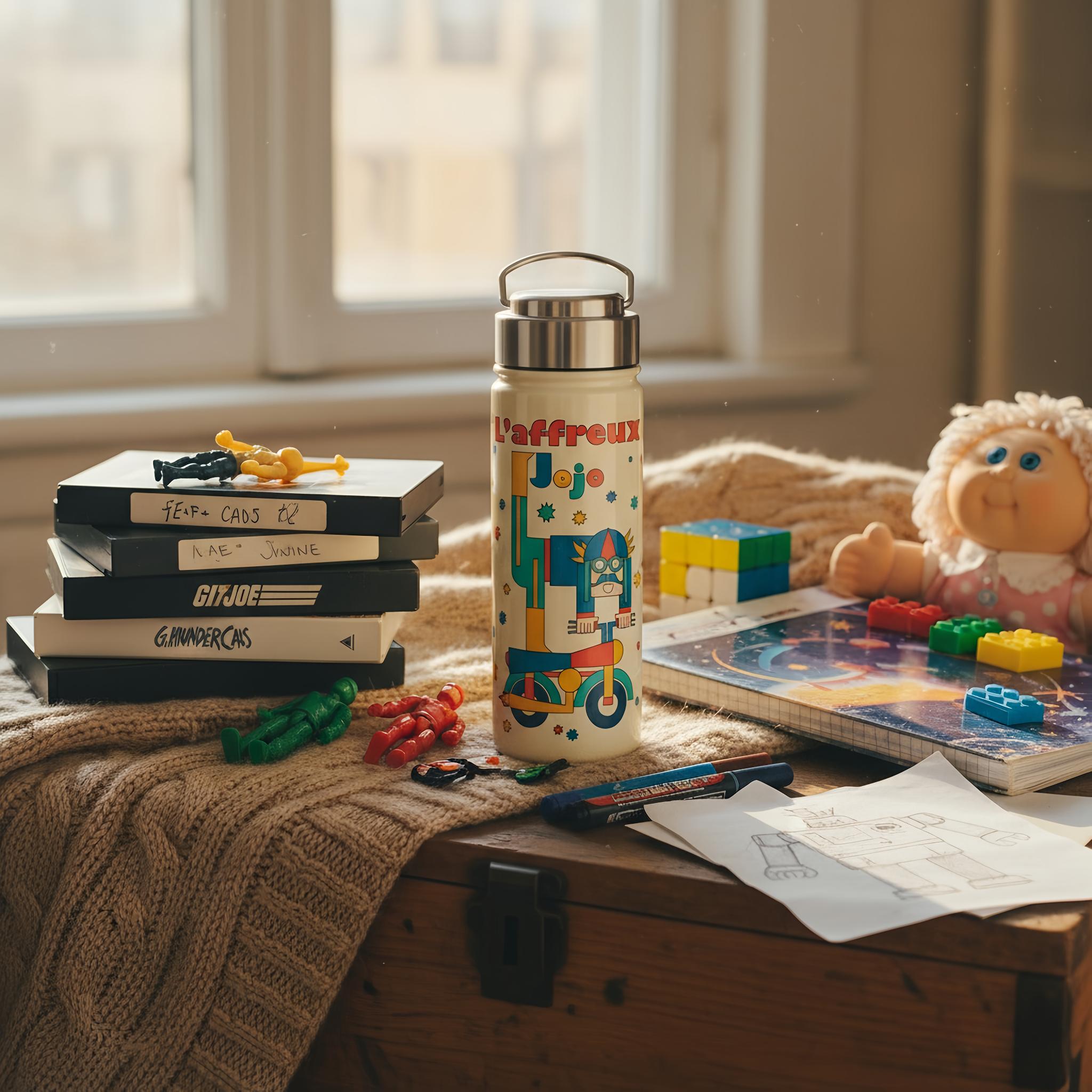 Μεγάλο παιδικό Θερμός νερού Retro Boys 550ml