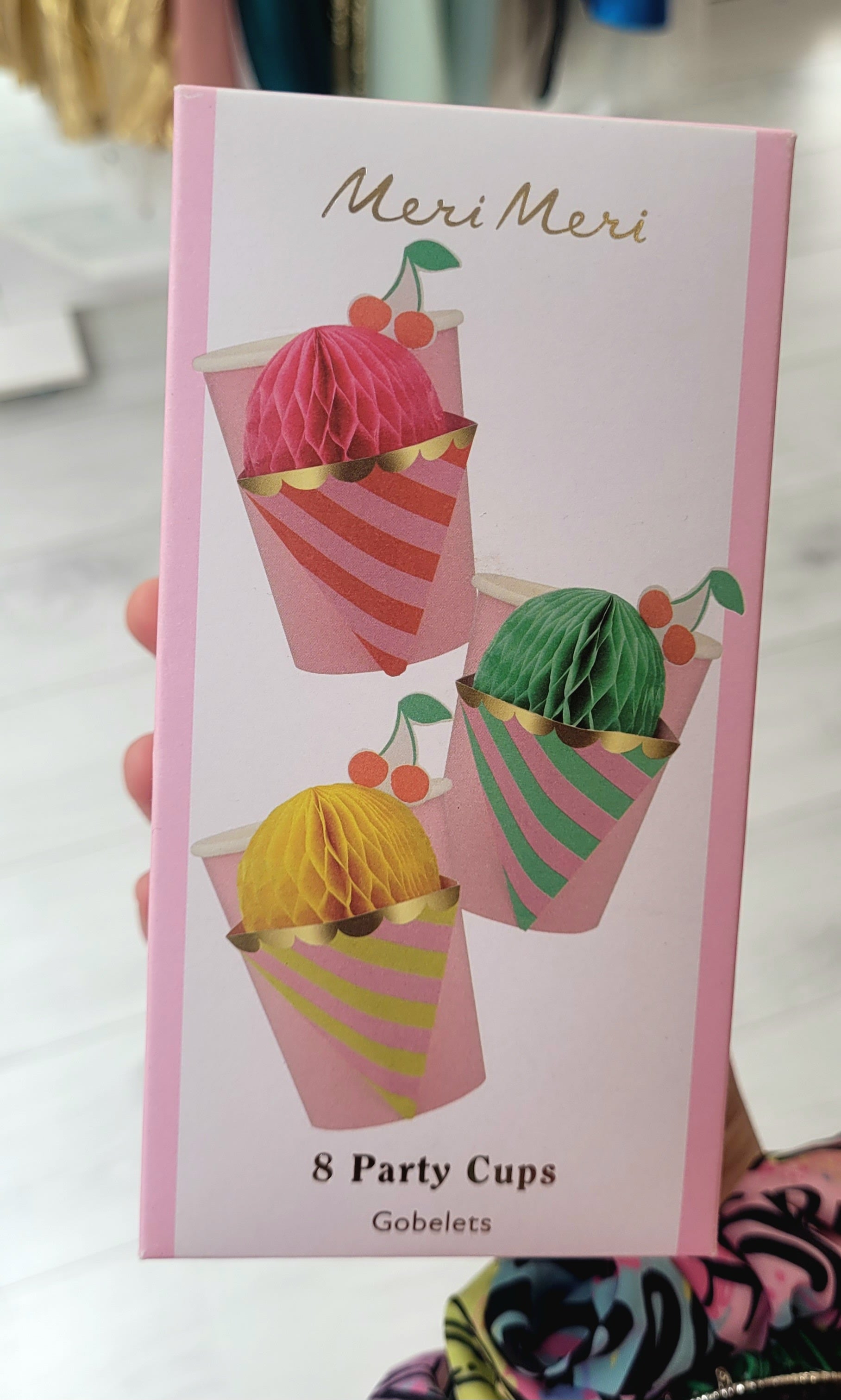 Party Ice Cream Glasses (8 pcs)