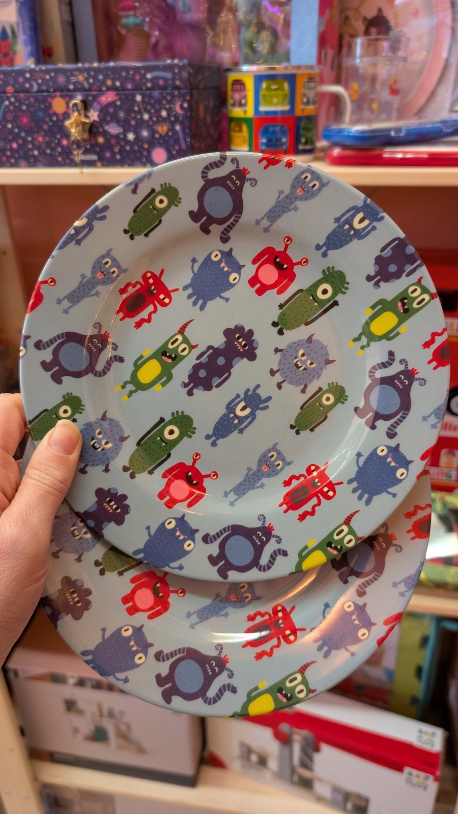 Παιδικό πιάτο μελαμίνης Τερατάκια Rice