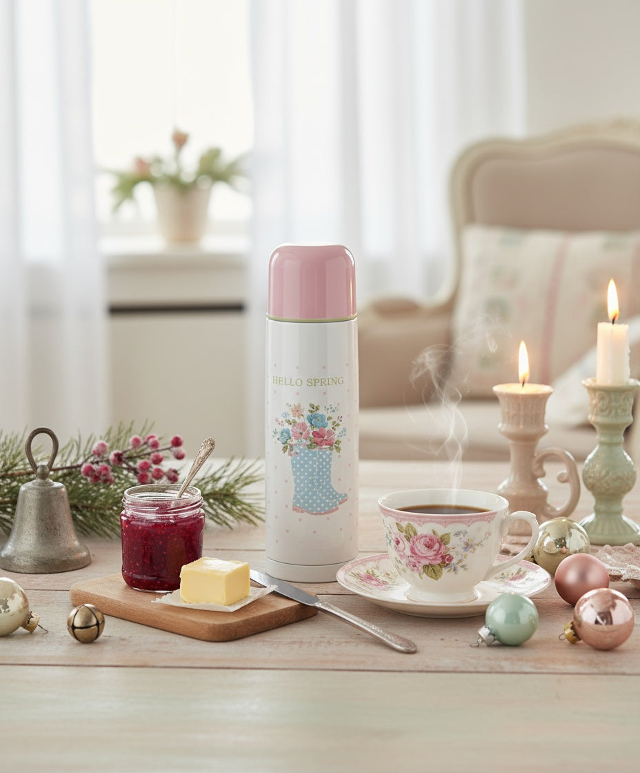 Ρετρό Θερμος Νερού Rain Boots 800ML