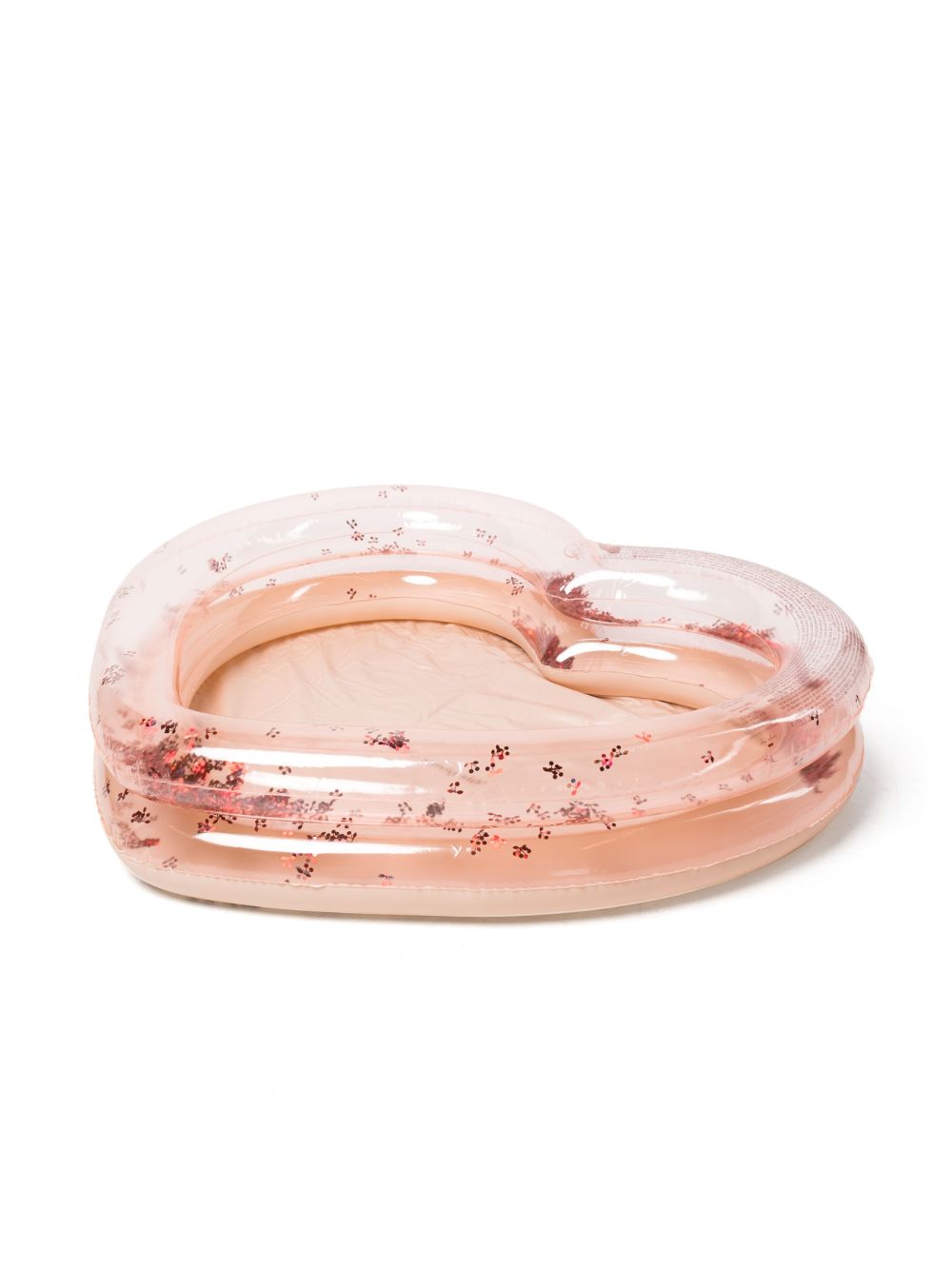 Παιδική φουσκωτή πισίνα Καρδιά με confetti Blush 3ετών+ Konges Slojd