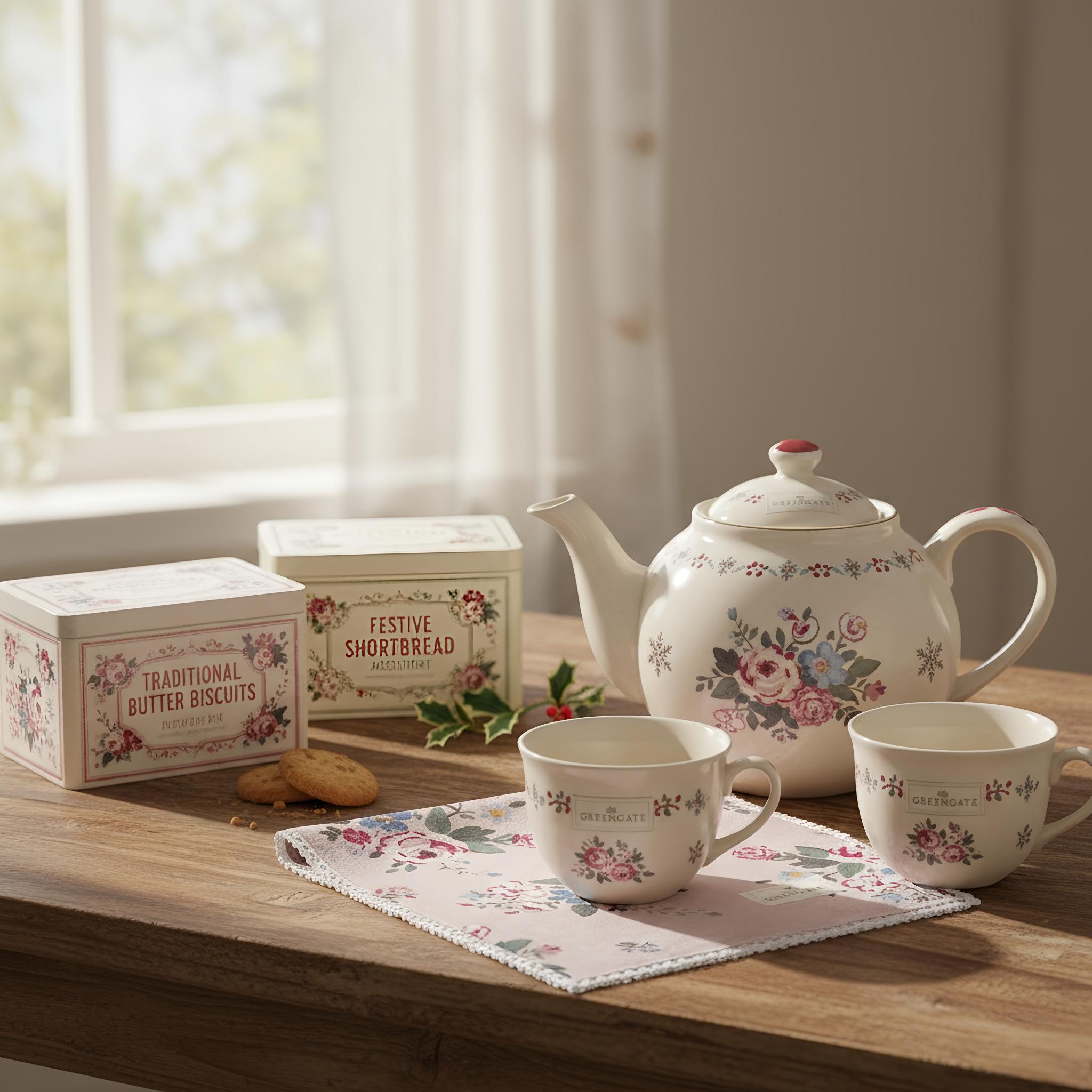 Cotton napkin with lace Inge-Marie pale pink 40cm