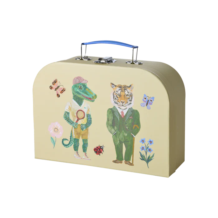 Σετ 3 limited edition βαλιτσάκια αποθήκευσης Nathalie Lété 9x30x20.5cm RICE