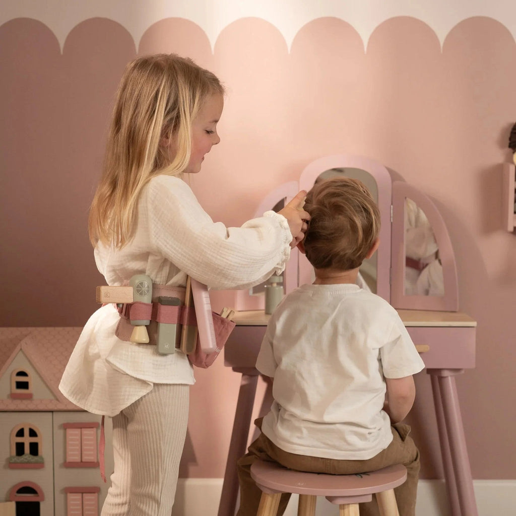 Hair Dresser Set with belt and accessories 3+ years Little Dutch 
