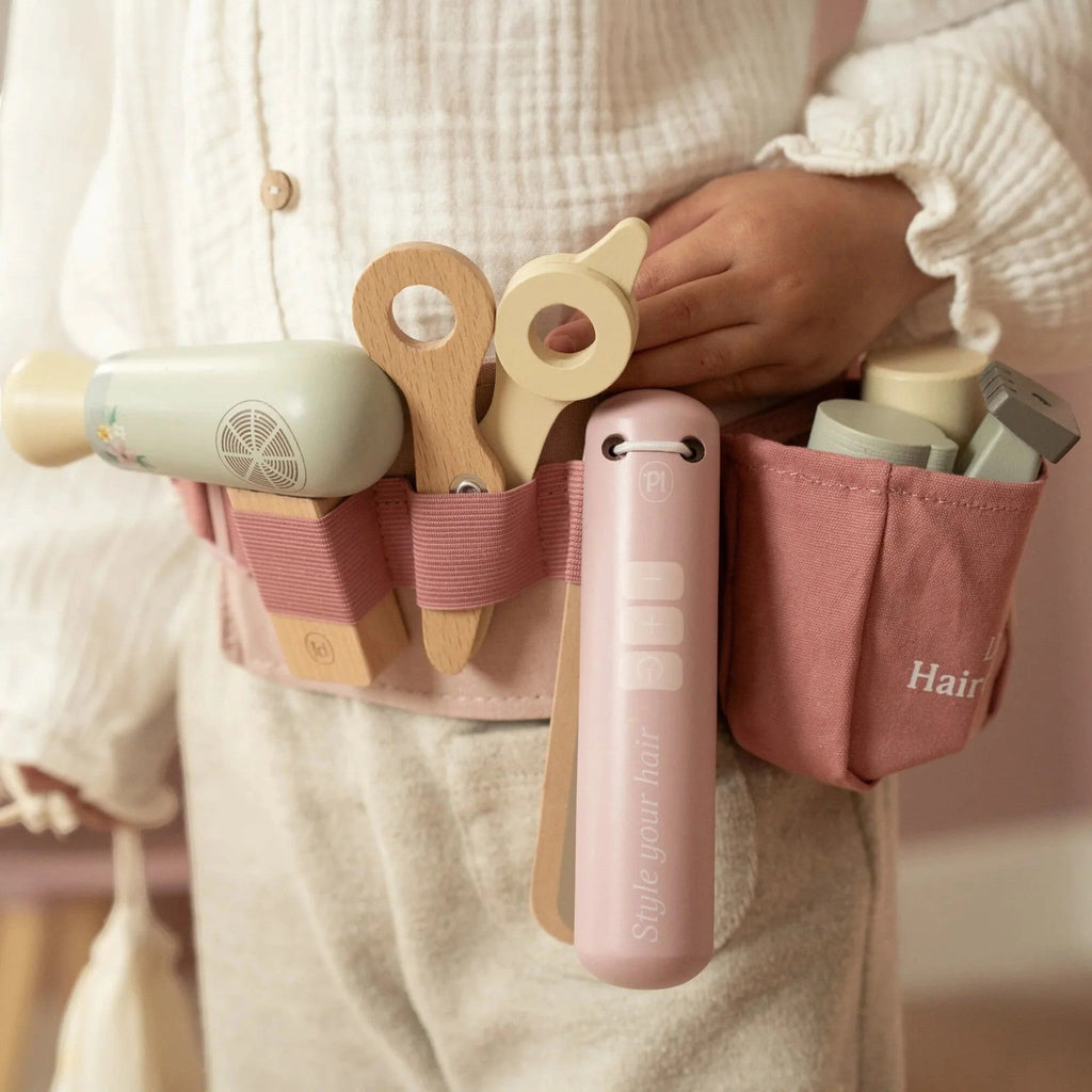 Hair Dresser Set with belt and accessories 3+ years Little Dutch 