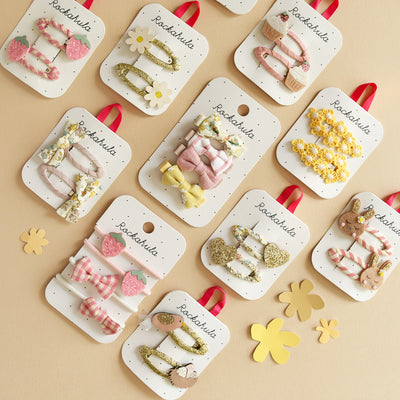 Set 4pcs Strawberry Fields Ponies 3Y+ Rockahulla Kids