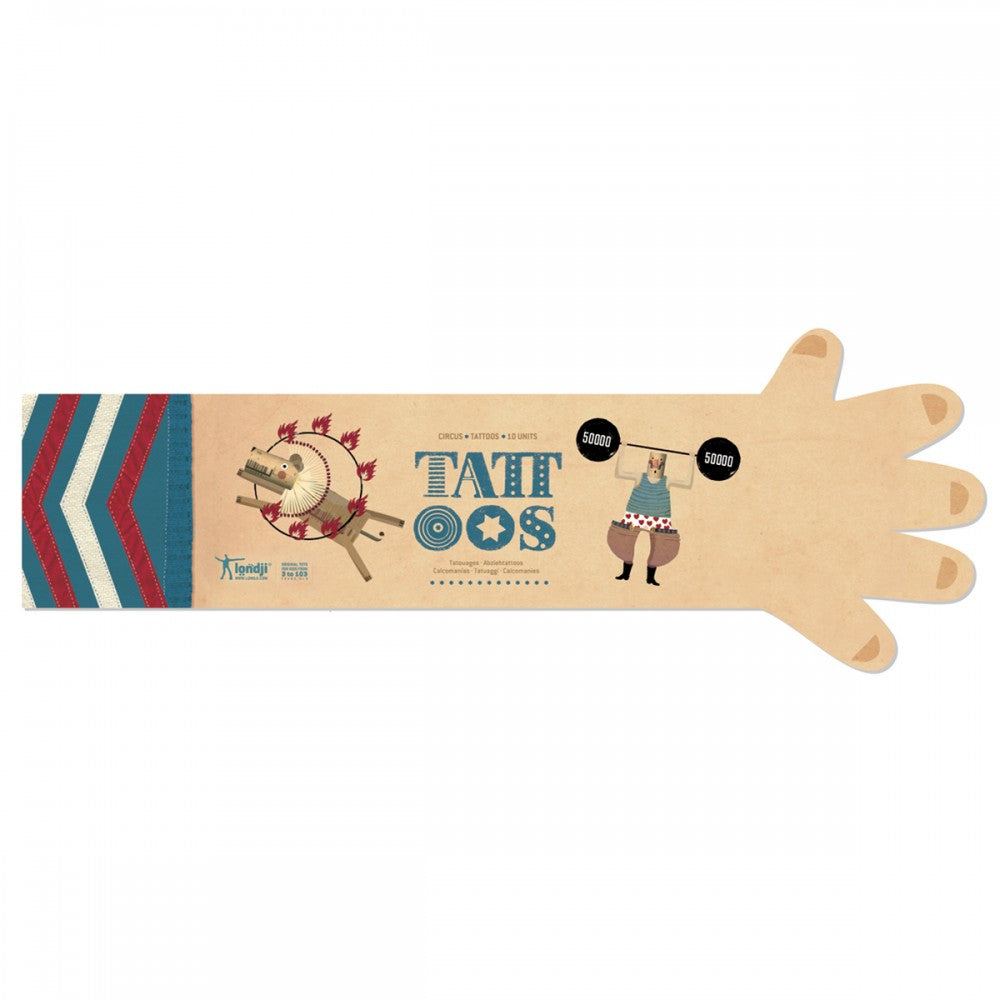 Set with tattoos in different designs 3Y+ Londji