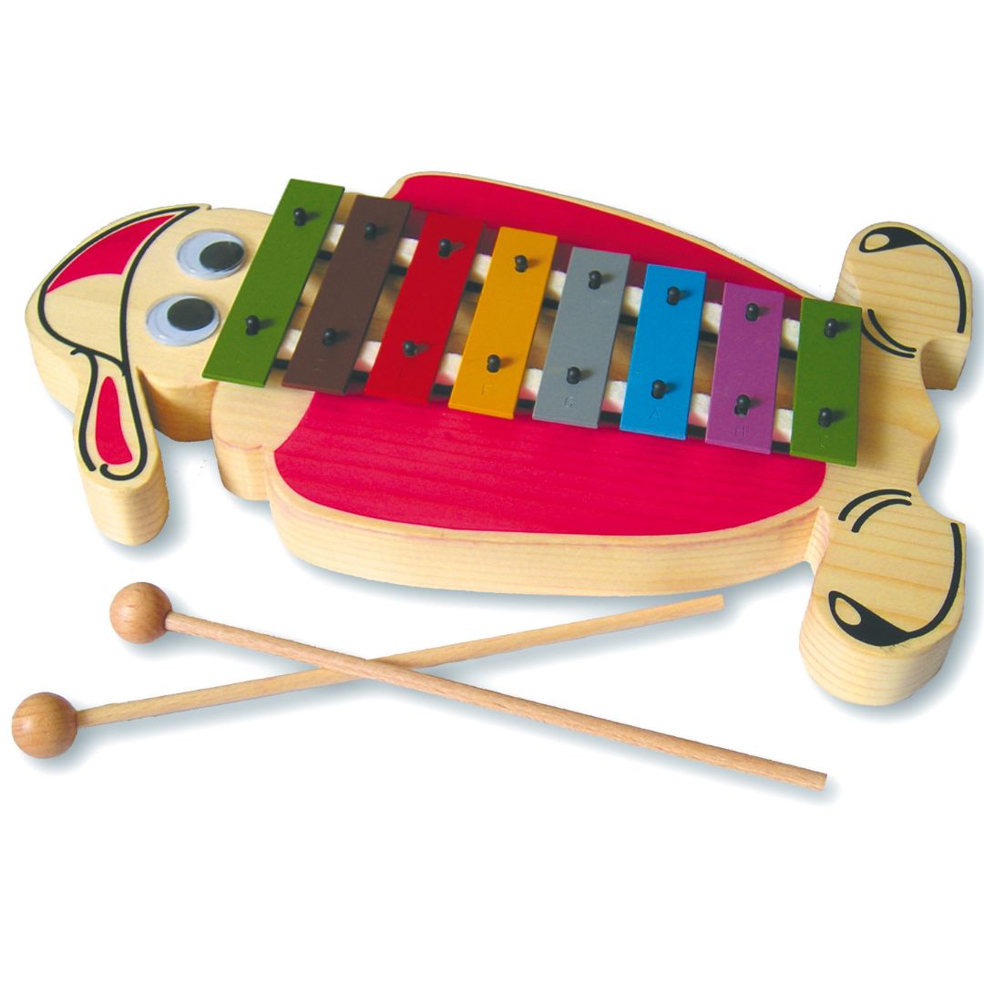 Παιδικό μεταλλόφωνο με CD και βιβλίο Voggys 3+ ετών