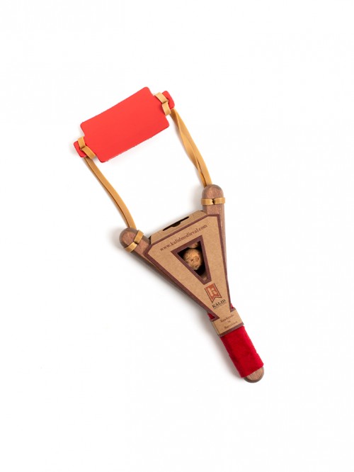 Slingshot Rustik Suede Grip + 3 Cork Balls Dark blue