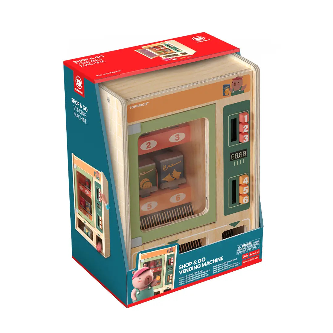 Παιδικό Παιχνίδι Montessori Shop & Go Vending Machine -3+