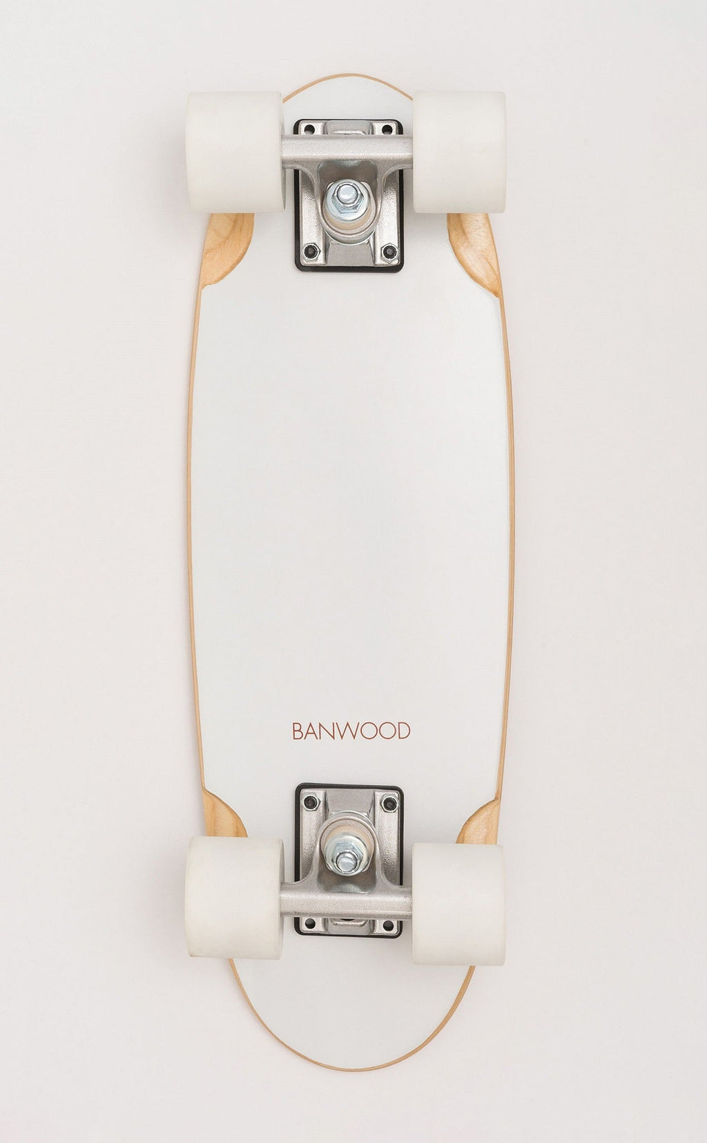 Παιδικό ρετρο skateboard λευκό 3ετών+ Banwood