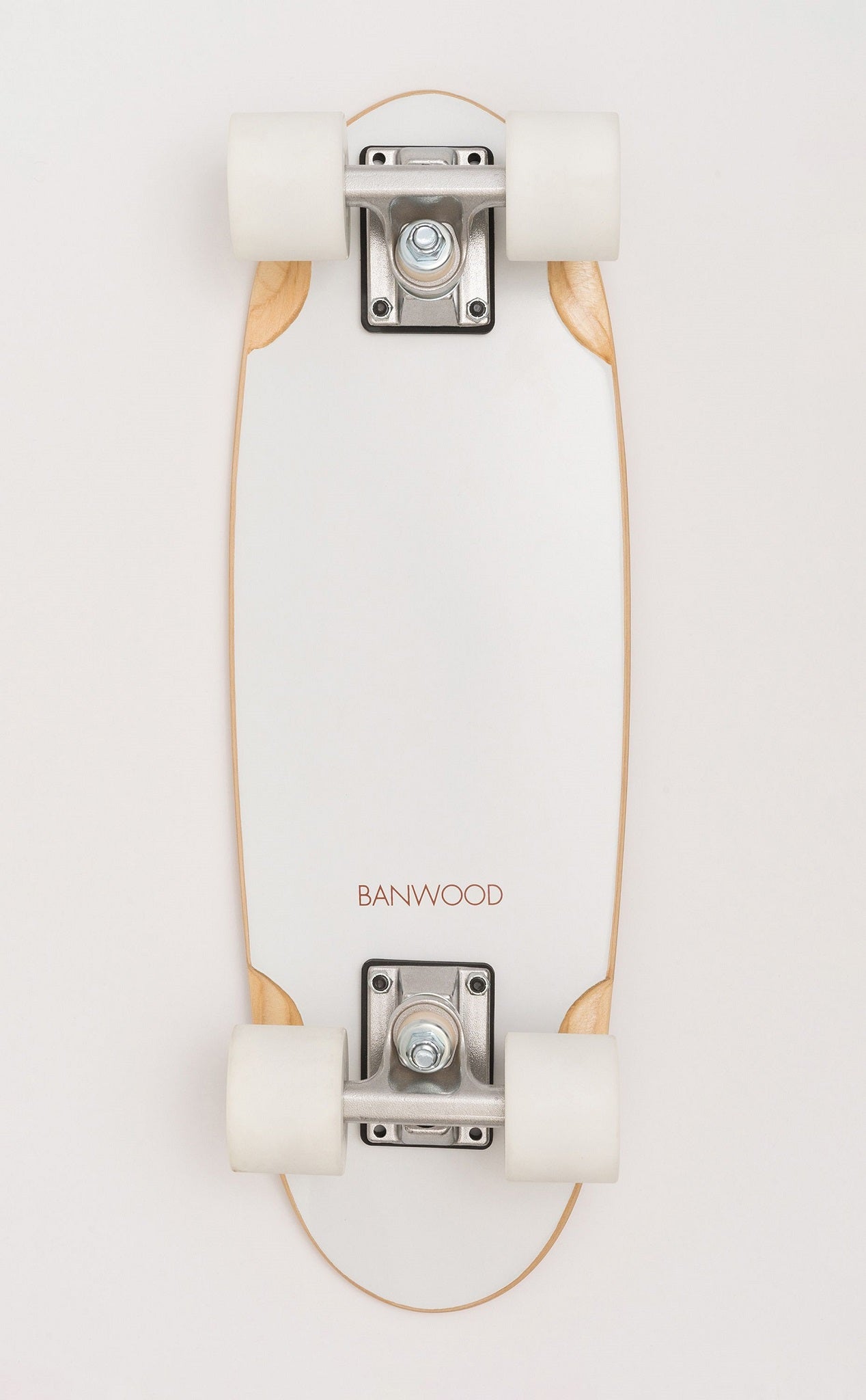 Παιδικό ρετρο skateboard λευκό 3ετών+ Banwood