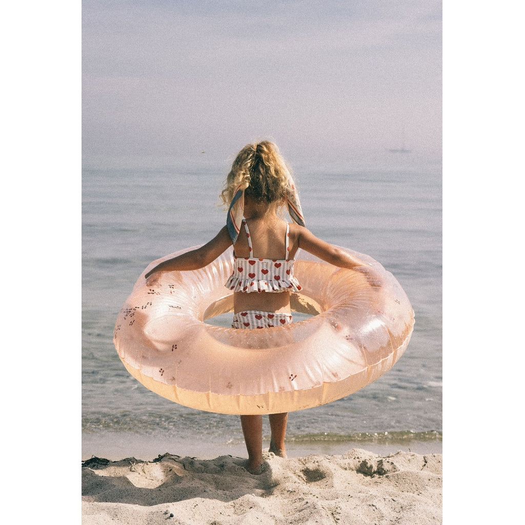 Παιδικό διαφανές σωσίβιο με confetti Blush 3ετών+ 100cm Konges Slojd