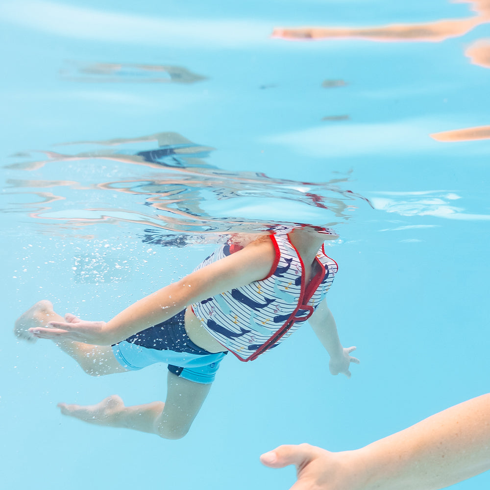 Παιδικό γιλέκο κολύμβησης Φάλαινα 1-4 ετών Splash