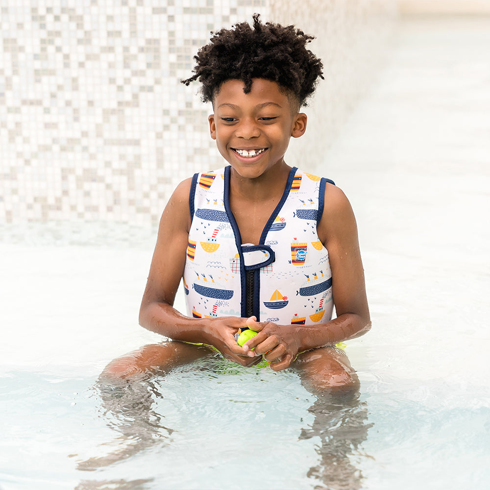 Παιδικό γιλέκο κολύμβησης Tug Boats 1-4 ετών Splash