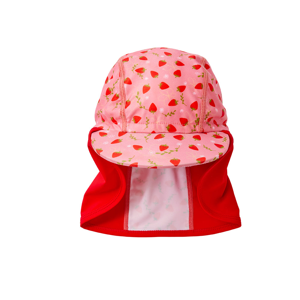 Kid's UV Sun Cap Strawberry 1-6Υ 
