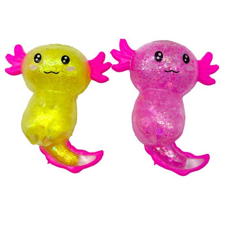 Squeezable Glitter anti stress toy  in 2 colors