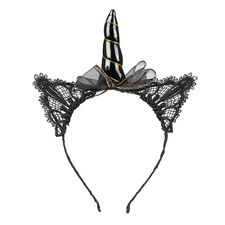 Headband Black Unicorn