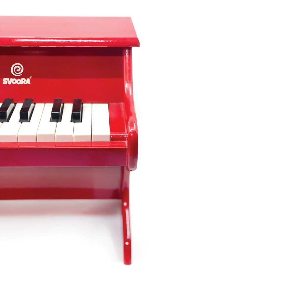 Svoora - Ξύλινο Παιδικό Παιχνίδι Κόκκινο Πιάνο
