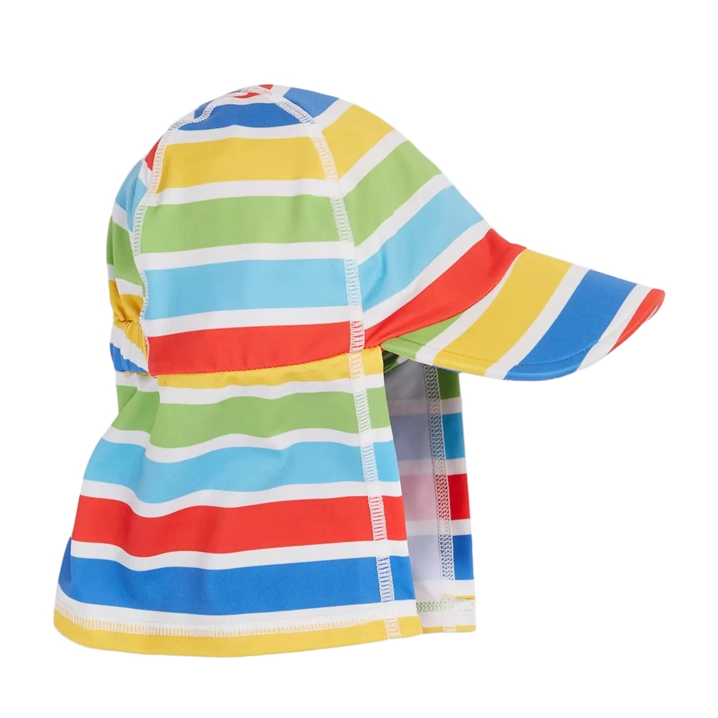 Παιδικό καπέλο θαλάσσης με προστασία UPF50+ Rainbow Stripe 6M-4Y Frugi