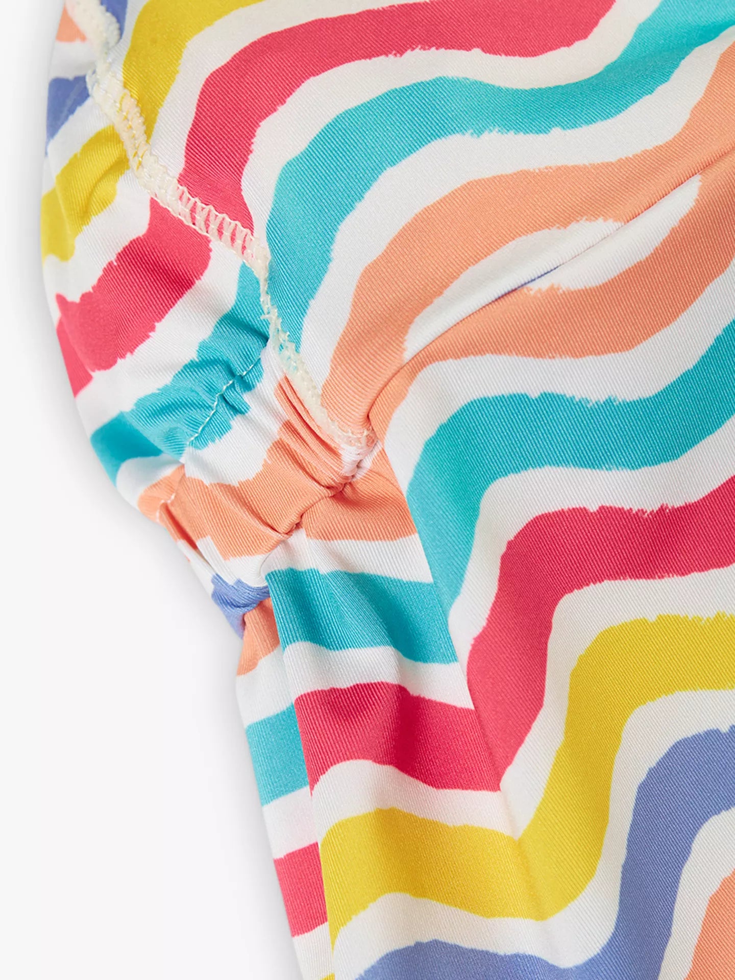 Παιδικό καπέλο θαλάσσης με προστασία UPF50+ Rainbow Wave 6M-4Y Frugi