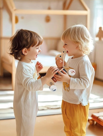 Wooden children's sliding toy Dog 12+ months Speedy Monkey