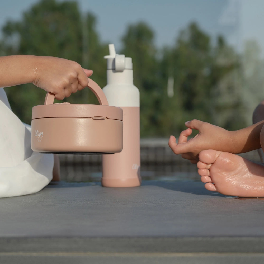 Insulated food jar 400ml Blush Pink - Citron