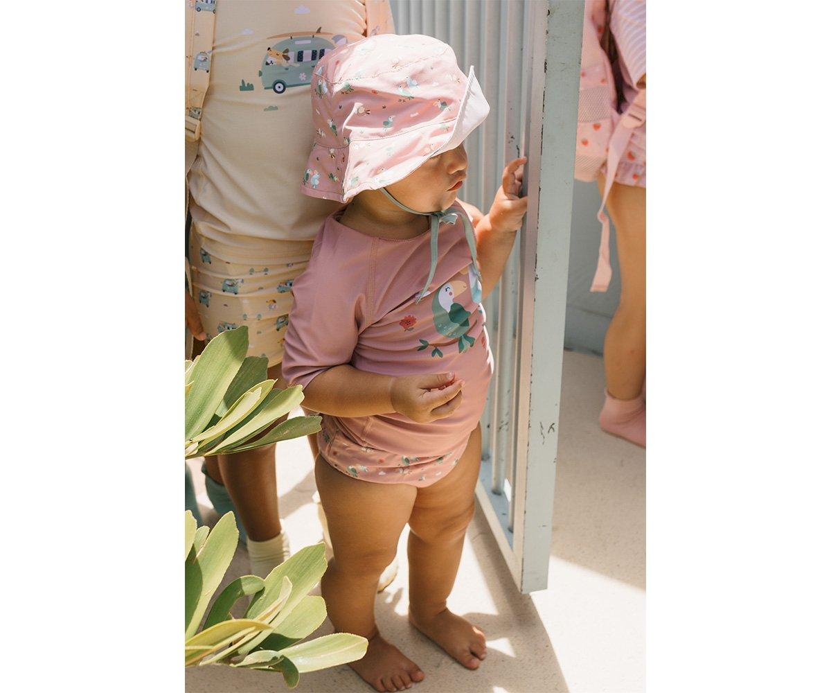 Παιδικό μπλουζάκι μαγιό αντιηλιακής προστασίας Toucan 12-18 μηνών Monnëka