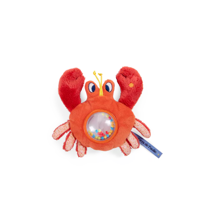 Crab Baby Rattle 0+ months Moulin Roty