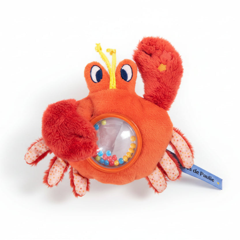 Crab Baby Rattle 0+ months Moulin Roty