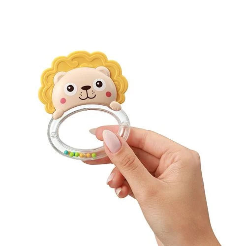 Newborn rattle ring Lion 10x8cm Babyono
