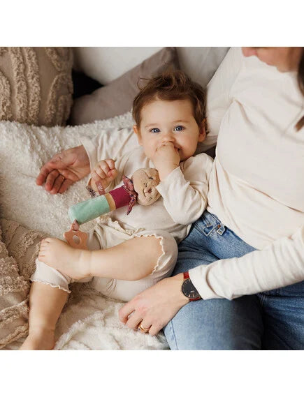 Βρεφική κουδουνίστρα με μασητικό Karo 6μηνών+ BabyONO