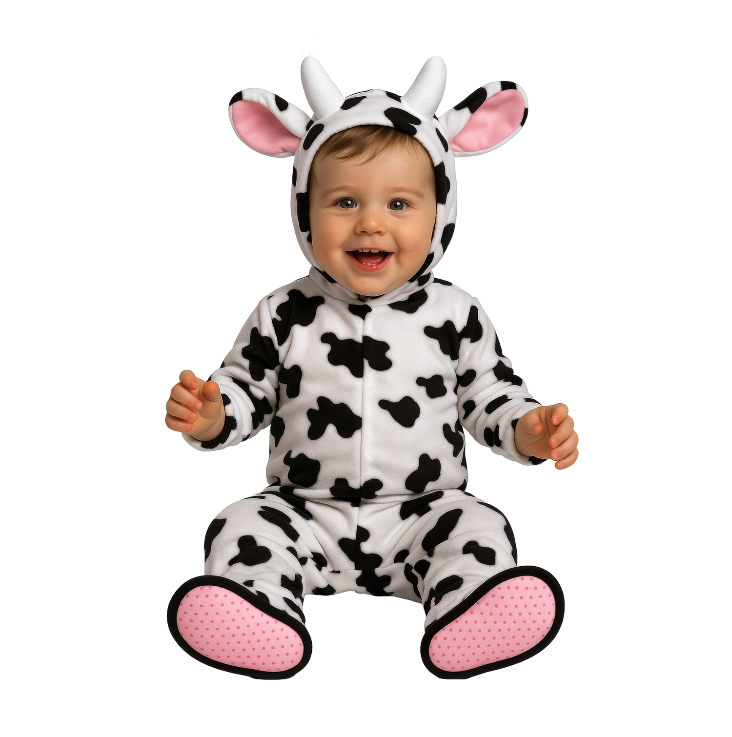 Βρεφική ολόσωμη στολή Αγελάδας 18-24 μηνών