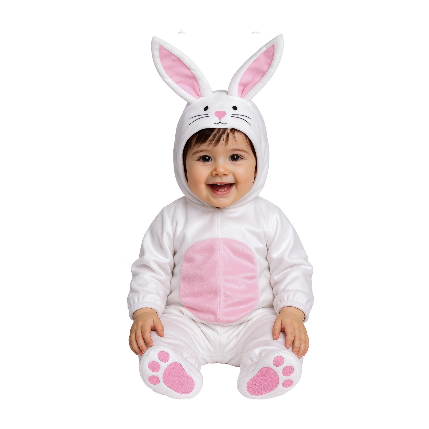 Βρεφική ολόσωμη στολή Bunny 12-24 μηνών