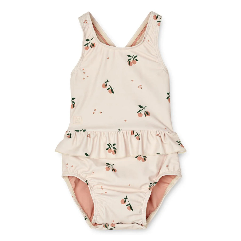 Amina baby swimsuit - Peach/Sea shell - Newborn-2Years - Liewood