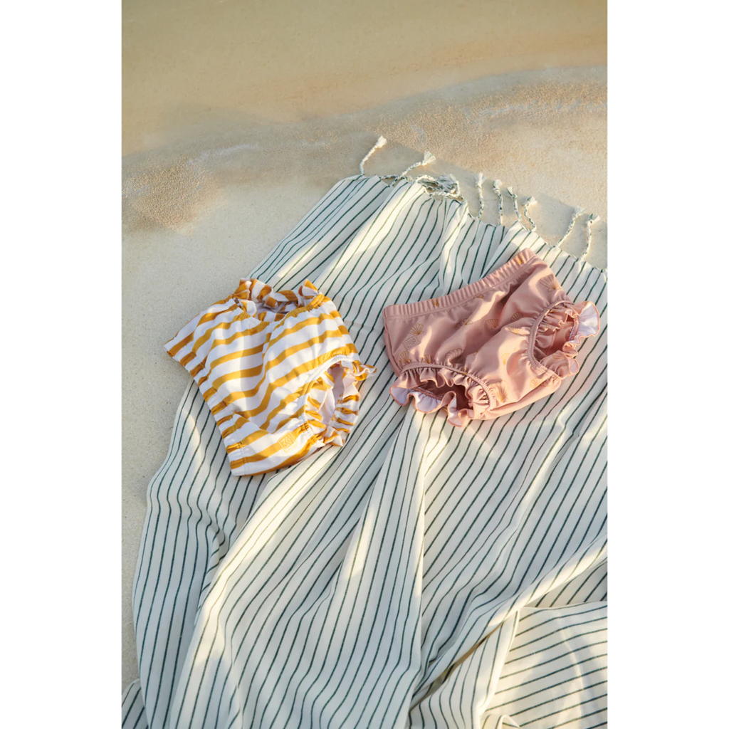 Baby's Mila Printed swim Pants Yellow Mellow Newborn-24M - Liewood